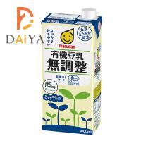 マルサンアイ株式会社 有機豆乳 無調整(大) 1L  ×1個＼着後レビューでプレゼント有！／ | ダイヤストア