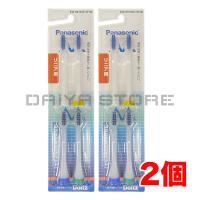 パナソニック ドルツ専用替ブラシ 山切りブラシVヘッド（4本入）EW09104C-W 白 ホワイト ×2個 | ダイヤストア