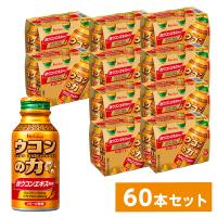 【まとめ買い】 ハウスウェルネスフーズ ウコンの力 ウコンエキスドリンク 100ml×60缶(6缶パック×10P) | ダイユーエイト.com ヤフー店