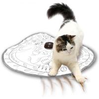 猫壱 necoichi キャッチ・ミー・イフ・ユー・キャン2  猫のお庭 猫用 電動おもちゃ 猫じゃらし 猫 運動 タイマー機能付き | ダイユーエイト.com ヤフー店