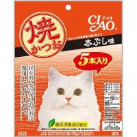 いなばペットフード チャオ CIAO 焼かつお 本ぶし味 5本入 猫 ねこ ネコ おやつ | ダイユーエイト.com ヤフー店