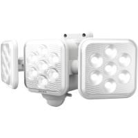 ムサシ RITEX フリーアーム式 LED 高機能 センサーライト (5W×3灯) 「ソーラー式」 S-330L  ホワイト センサーライト 防犯 防犯対策 | ダイユーエイト.com ヤフー店