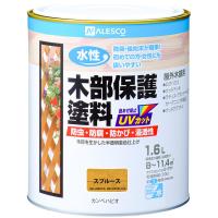 カンペハピオ(Kanpe Hapio) 水性木部保護塗料 1.6L スプルース　防虫 防腐 防カビ 浸透性 色あせ防止 UVカット 半透明 | ダイユーエイト.com ヤフー店