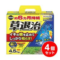 【在庫有・即納】【まとめ買い】 草退治E粒剤 4.5kg×4個 住友化学園芸 根に効く 葉に効く まくだけ スギナ 約6ヶ月持続 除草剤 箱買い セット 非農耕用 | ダイユーエイト.com ヤフー店