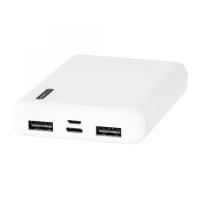 グリーンハウス モバイルバッテリー 5000mA GH-BTX50-WH 白 ホワイト スマホ フル充電 switch対応 USB Type-A Type-C タブレット コンパクト | ダイユーエイト.com