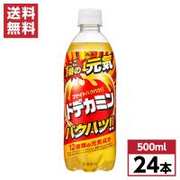 【まとめ買い】 アサヒ飲料 ドデカミン 500ml×24本 箱買い ケース買い ペットボトル 炭酸飲料 どでかみん 備蓄 エナジー | ダイユーエイト.com