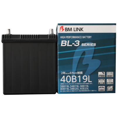 カーバッテリー　40B19L スズキ　ダイハツ　三菱　日産 SB スズキ アルト バッテリー N-40B19L/SB LE-HA23V H12/12-H17/1