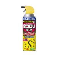 アース製薬 虫コロリアース スーパージェット 480mL　駆除剤 殺虫剤 殺虫スプレー アシナガバチ クモ ムカデ アリ ダンゴムシ | ダイユーエイト.com