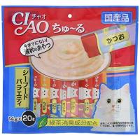 チャオ (CIAO) 猫用おやつ ちゅ~る シーフードバラエティ 14g×20本入 | ダイユーエイト.com