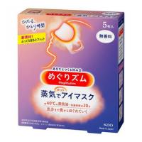 花王 めぐりズム 蒸気でホットアイマスク 無香料 5枚入 リラックス 寝る前 疲れ 目元 おやすみ前 リラクゼーション あたため | ダイユーエイト.com