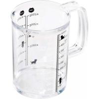 貝印 KAI ねこ の 計量カップ 500ml Nyammy ニャミー DH2728 調味料が見やすい2色目盛り | ダイユーエイト.com