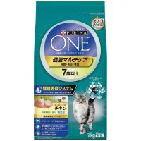 ピュリナワン(Purina ONE) 7歳以上 健康マルチケア 尿路・毛玉・体重 チキン 2kg(500g×4袋) 分包　キャット 猫用 合成着色料・香料 無添加 | ダイユーエイト.com