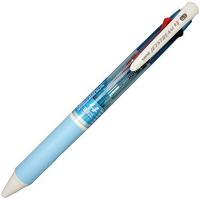 三菱鉛筆 4色ボールペン ジェットストリーム 0.7 SXE4500071P.8 水色 パック | ダイユーエイト.com