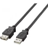 エレコム USB2.0 延長ケーブル A-A延長タイプ U2C-E30BK ブラック 3.0m USB Aタイプ 2重シールド | ダイユーエイト.com