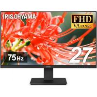 アイリスオーヤマ 液晶ディスプレイ モニター  27インチ ILD-D27FHD-B ブラック フルHD対応  スリムベゼル フリッカーレス設計 | ダイユーエイト.com