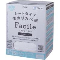 アサヒペン シートタイプ 生のりカベ紙 Facile ファシーレ 92cm×2.5m×6枚入 (15m分) OKN-23 白系 裏面フィルム 屋内 そのまま貼る 壁紙 | ダイユーエイト.com