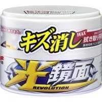 ソフト99 ワックス 光鏡面WAX ホワイト車用 200g 専用クロス付 00418 SOFT99 | ダイユーエイト.com