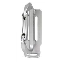 SK11 アルミツールフック ベルト幅50mm用 SATH-SILVER 耐荷重3kg シルバー 落下防止コード取付可能 | ダイユーエイト.com