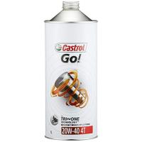 カストロール エンジンオイル Go! 4T 20W-40 1L 二輪車4サイクルエンジン用スタンダードオイル (鉱物油) MA Castrol | ダイユーエイト.com