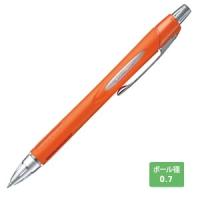 三菱鉛筆 ジェットストリーム ラバーボディ 0.7mm メタリックオレンジ 黒 SXN-250-07M.4 [02] 〔メール便対象〕 | ダリアストア