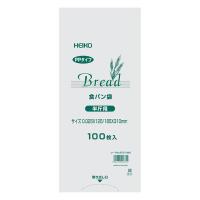 HEIKO 食パン袋 半斤用  PP食パン袋 100枚入 透明 125×185×310mm 0.025mm厚 におい袋 SNS話題 オムツ袋 防臭 [01] 〔メール便対象〕 | ダリアストア