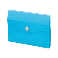 リヒトラブ CUBE FIZZ カードケース 10枚タイプ ブルー 携帯 コンパクト 名刺 整理 収納 [02] 〔メール便対象〕 | ダリアストア