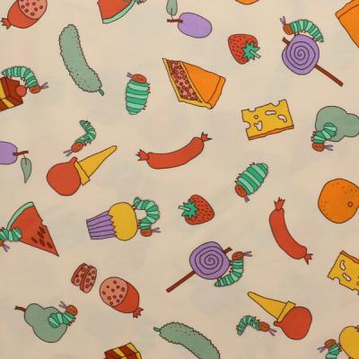 【オーダー生地一覧】絵本　トムとジェリー　はらぺこあおむし はらぺこあおむし著 エリックカールデザイン生地 》 USAコットン