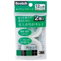 スリーエム メンディングテープ 詰め替え用 12mm幅 CM12-R2P [02] 〔メール便対象〕 | ダリアストア