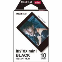 富士フイルム INSTAXMINIBLACKFRAME チェキ インスタントカラーフィルム instax mini用フィルム 「ブラック」 1パック | だまP