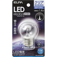 ELPA LDG1CN-G-G255 LED装飾電球 ミニボール球形 E26 G40 クリア昼白色家電:照明器具:LED電球・蛍光灯 | だまP