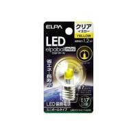 ELPA LDG1CY-G-E17-G249 LED電球G30E17 黄色家電:照明器具:LED電球・蛍光灯 | だまP