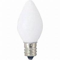 ヤザワ C301210W ローソク球(E12口金/ホワイト)家電:照明器具:電球・点灯管/グロー球 | だまP