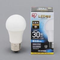 アイリスオーヤマ LDA3N-G-3T5 LED電球 E26口金 広配光タイプ 30形相当 昼白色 密閉器具対応家電:照明器具:LED電球・蛍光灯 | だまP