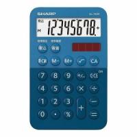 シャープ EL-760R-AX ミニミニナイスサイズ電卓 ブルー系AV・情報家電:情報家電:電卓 | だまP