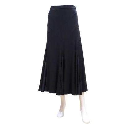 PAPILLONパピヨン製　 社交ダンス黒 ティアードフレアスカート サイズL パピヨン セットアップ 5167024644 Mサイズ 赤 × 黒 社交ダンス