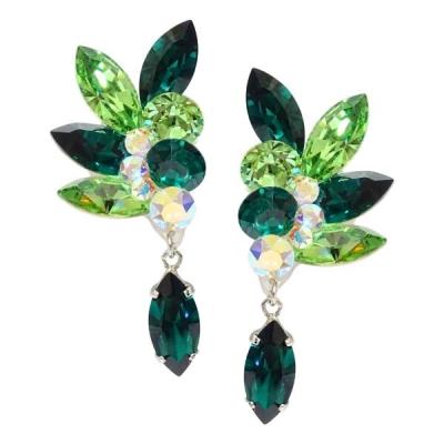 赤✖️黒イヤリング　社交ダンス☆ベリーダンス 楽天市場】seki イヤリング ピアス S1 フリンジ ブラック レッド 社交