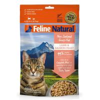 Feline Natural フリーズドライ ラム＆キングサーモン・フィースト 100g(400g分)&lt;br&gt;[ キャットフード 全年齢 フィーラインナチュラル フリーズドライ ] | D&C