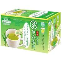 伊右衛門　カフェインレス緑茶　インスタント　スティック 大容量 1箱 / 0.8g×120本 | だんらん福祉用具