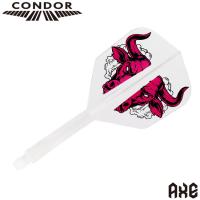 TRiNiDAD(トリニダード) CONDOR AXE(コンドルアックス) AUSSIE BULL スモール クリア メル・カミング選手モデル　(ダーツ フライト) | ダーツハイブ ヤフー店