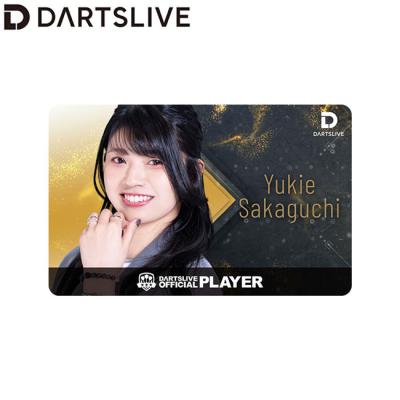 DARTSLIVE PLAYER GOODS第六弾 坂口優希恵選手 (ダーツ カード