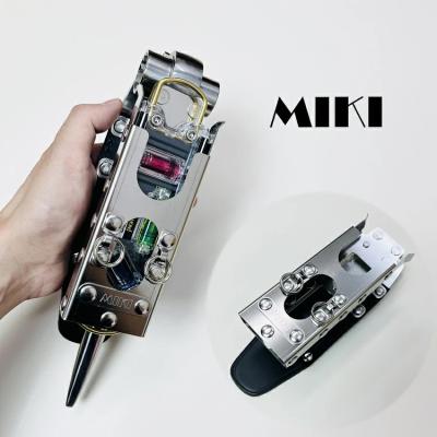 メタルセフ　3連チェーン式　水平器差し　（好きな文字可能） メタルセフ3連チェーン式水平器差し（好きな文字可能）