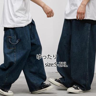 00s PRODUCT XXLサイズ グッドフェードセルビッジバギーデニム 極太 BRONZE AGE ブロンズエイジ デニムパンツ メンズ バギーパンツ