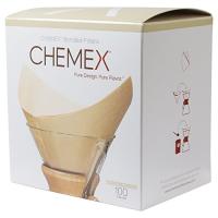 ケメックス CHEMEX  専用フィルターペーパー FSU-100 6カップ用 ナチュラル 無漂白タイプ  100枚入り  並行輸入品 | DAYS OF MAGIC