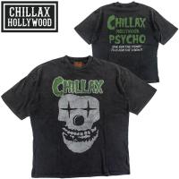 チラックス メンズ Tシャツ ビッグシルエット バンドT ユーズド加工 半袖 Misfits ミスフィッツ CHILLAX 242CL1ST024 | Days Store