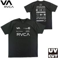 メンズ サーフT RVCA ルーカ ラッシュガード UVカット 半袖 スイムウェア Tシャツ 水陸両用 ハイブリット ルカ BD041853 | Days Store