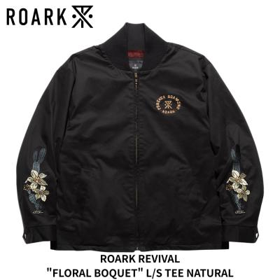 【未使用品】 ROARKロアークリバイバルジャケット スカジャン　L 楽天市場】ROARK REVIVAL ロアークリバイバル 刺繍ロゴ