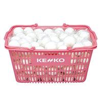 TSOWK-V　【公認球】ケンコーソフトテニスボールかご入りセット白10ダース入り　ネーム入れサービス　メーカー取り寄せ。 受注後在庫の有無ご連絡いたします。 | DAZZLEヤフー店