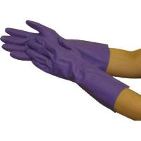 ビニスター 塩化ビニール手袋　トワローブフルールあつ手　バイオレット　Ｍ/713M バイオレット/M | DCMオンライン