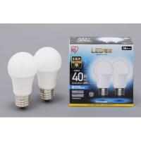 アイリスオーヤマ LED電球　E26　広配光　2個セット/LDA4N-G-4T52P 昼白色/40形相当 | DCMオンライン