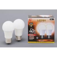 アイリスオーヤマ LED電球　E26　広配光　2個セット/LDA5L-G-4T52P 電球色/40形相当 | DCMオンライン